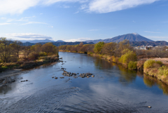 北上川の冬