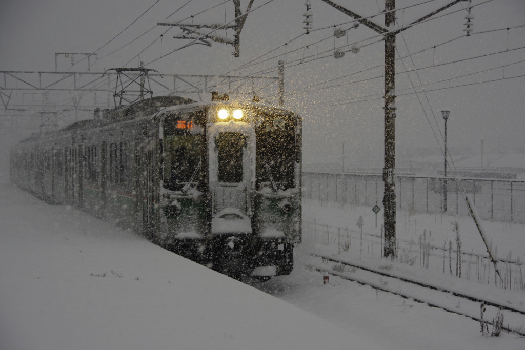 大雪の日