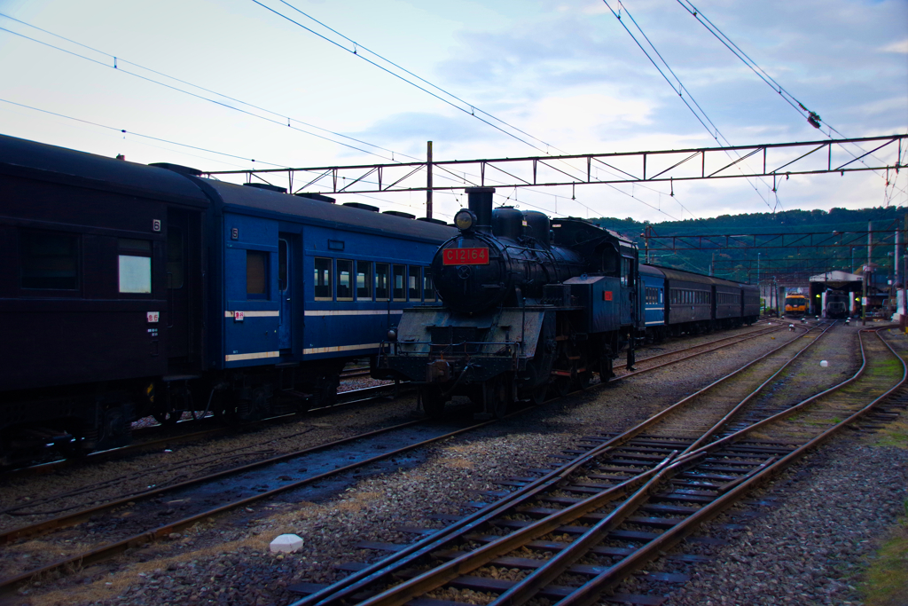 晩秋の大井川鉄道