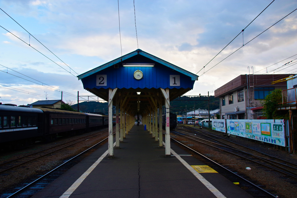 晩秋の大井川鉄道