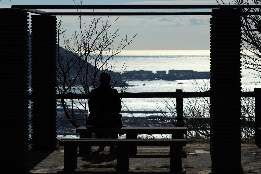 先客がいました。