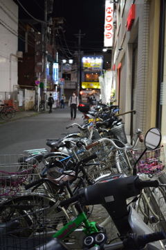 主を待つ自転車たち