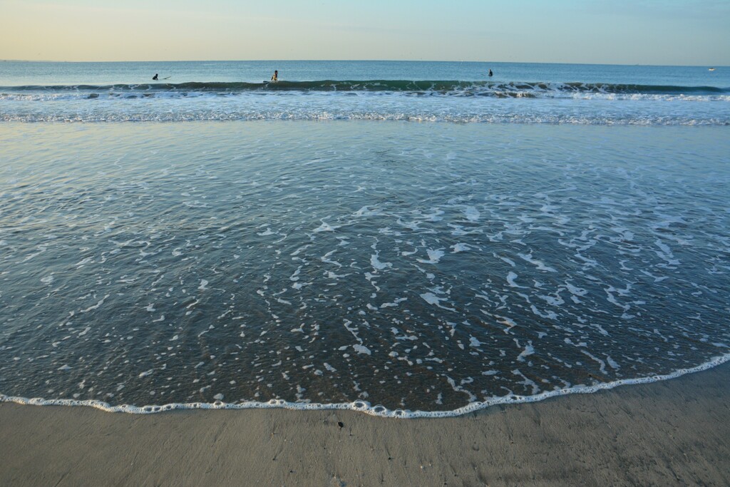 穏やかに広がる海