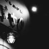 夜の町散歩にて