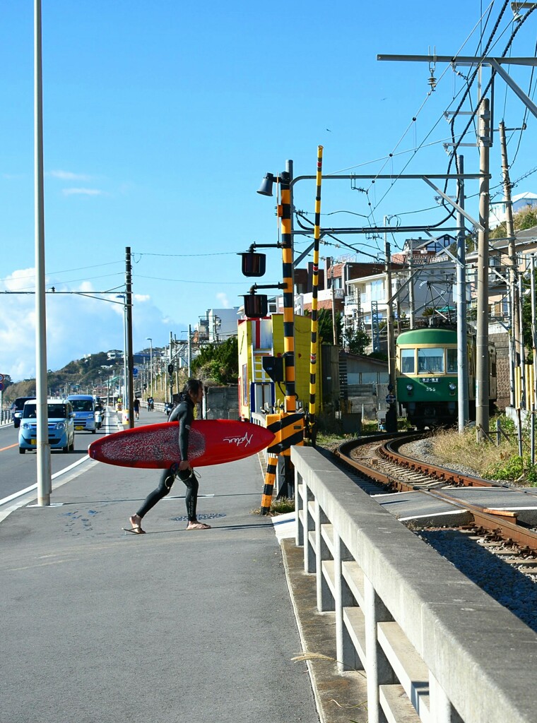 湘南のひとこま