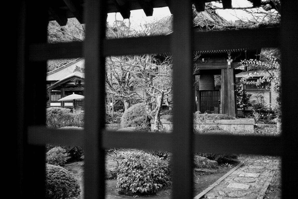 格子の中の海蔵寺