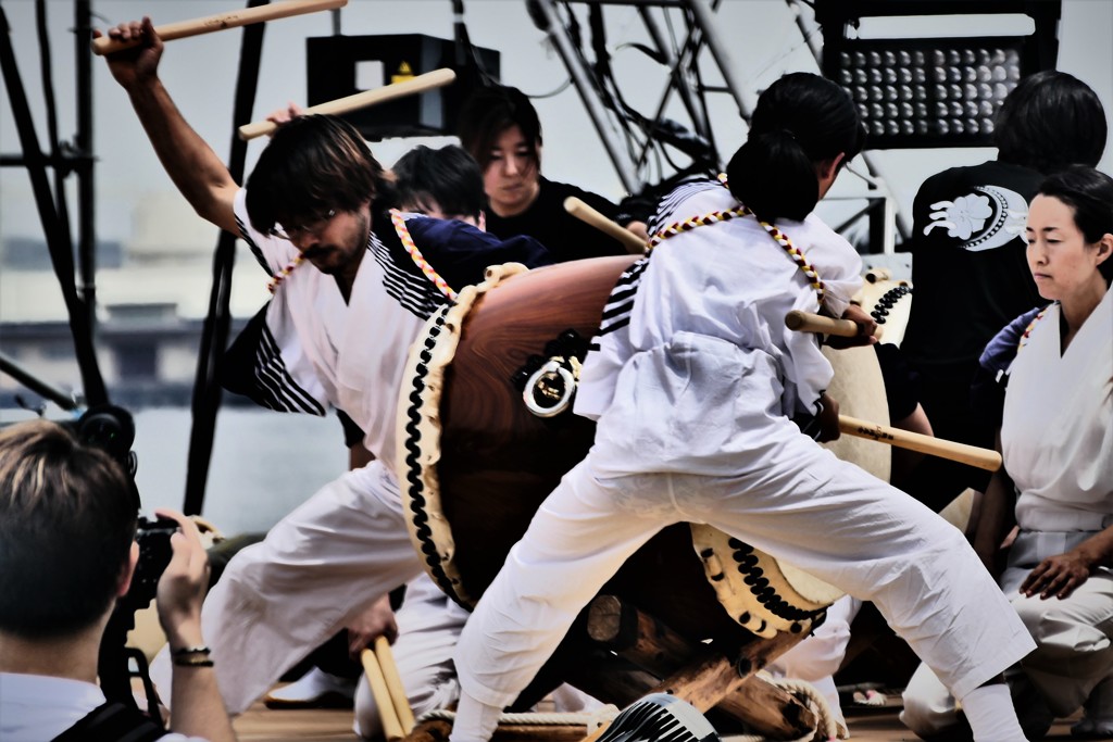 横浜開港祭（三宅太鼓）①