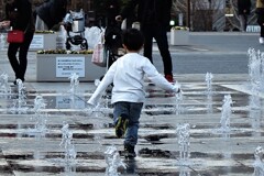 寒いのに子供はＧＥＮＫＩ
