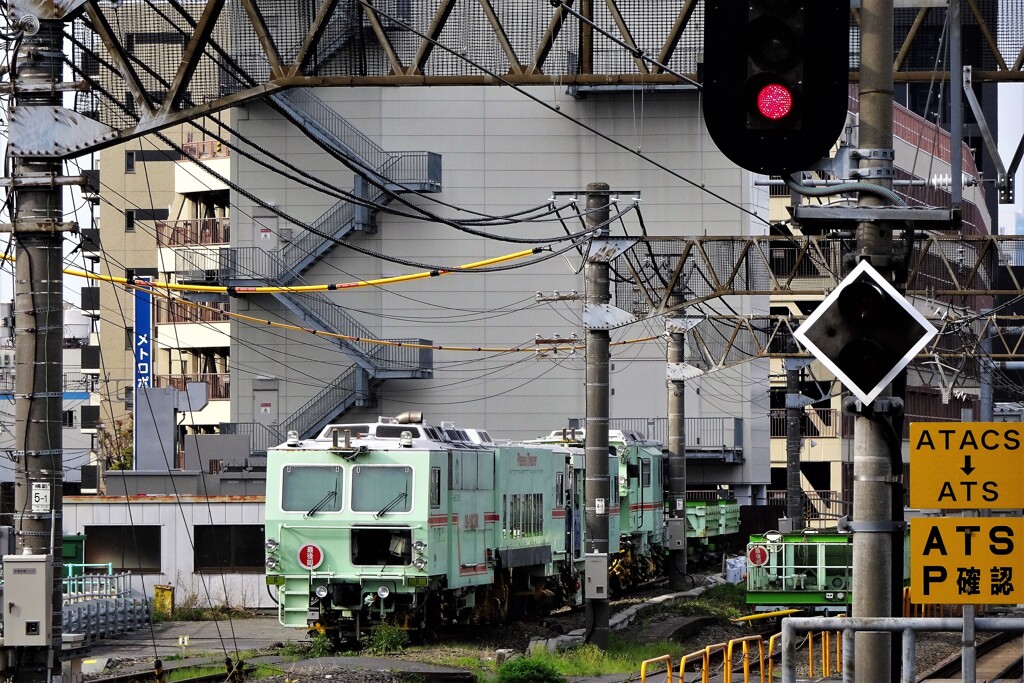 保線用特殊車輌(マルチプルタイタンパー）