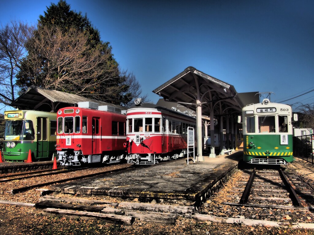 名鉄 美濃町線 美濃駅跡 
