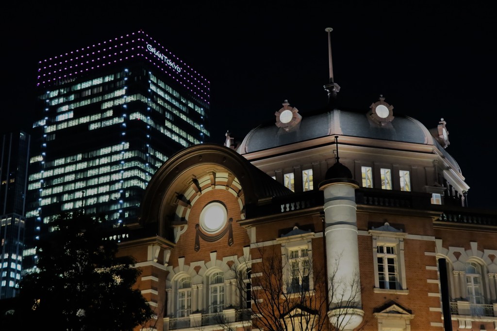 東京駅南口夜景②