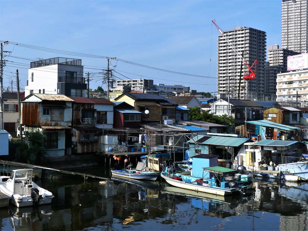②子安浜 (船溜まり)