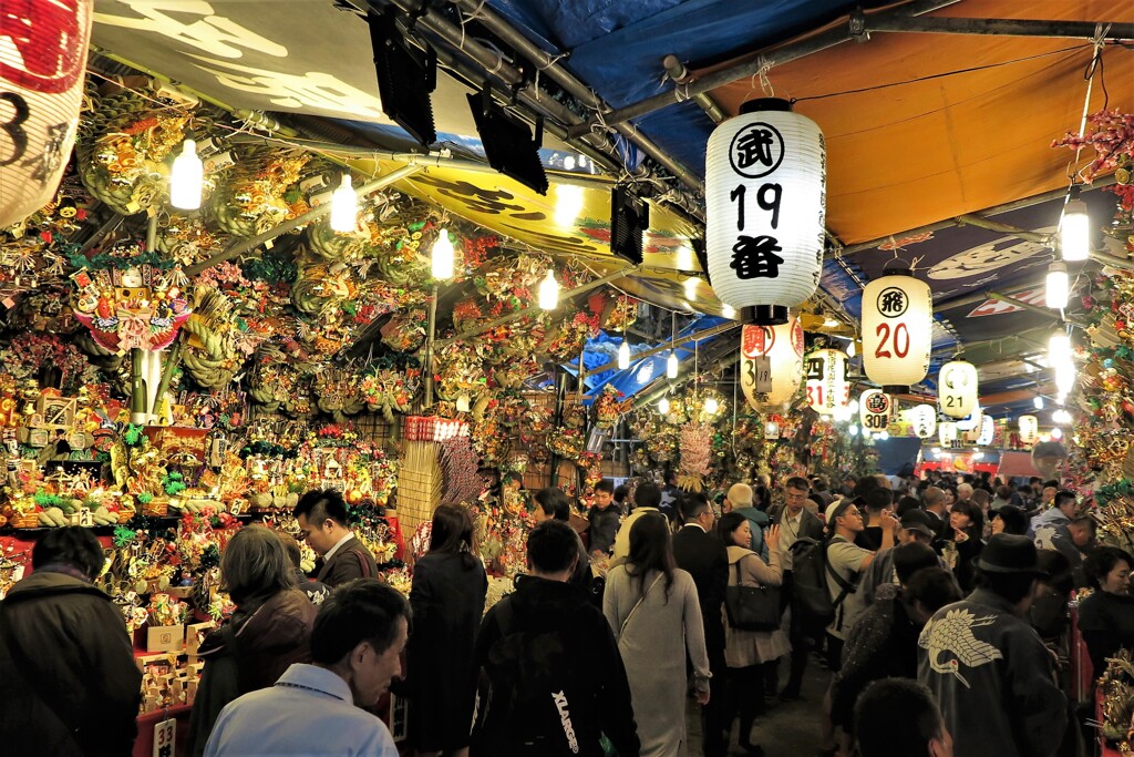 花園神社酉の市①