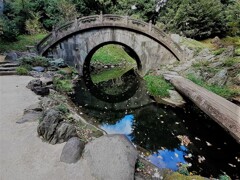 小石川後楽園　円月橋