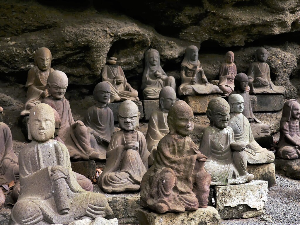 鋸山散策 (4)　千五百羅漢