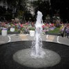 噴水のある公園