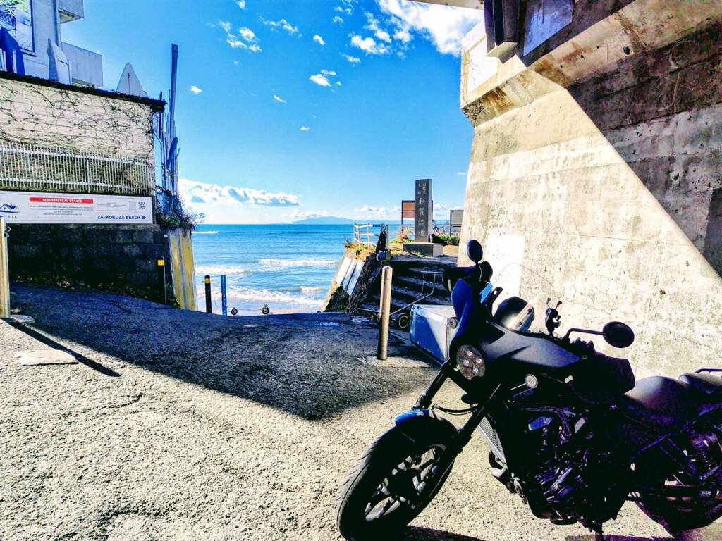 材木座海岸