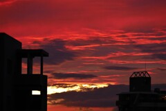 燃える空