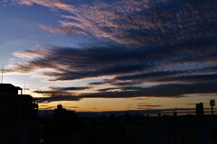 秋の夕暮れ時