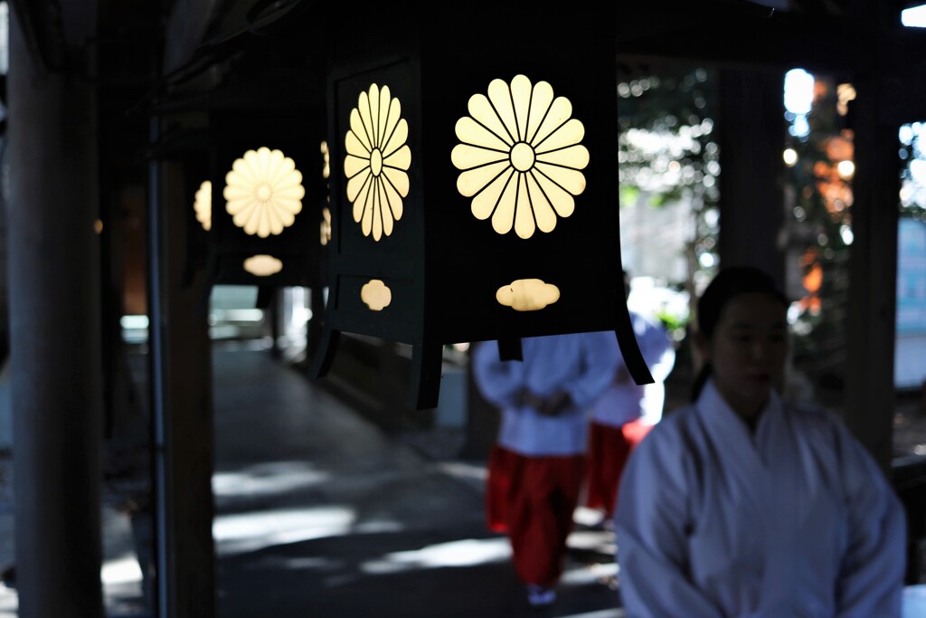 川越氷川神社回廊