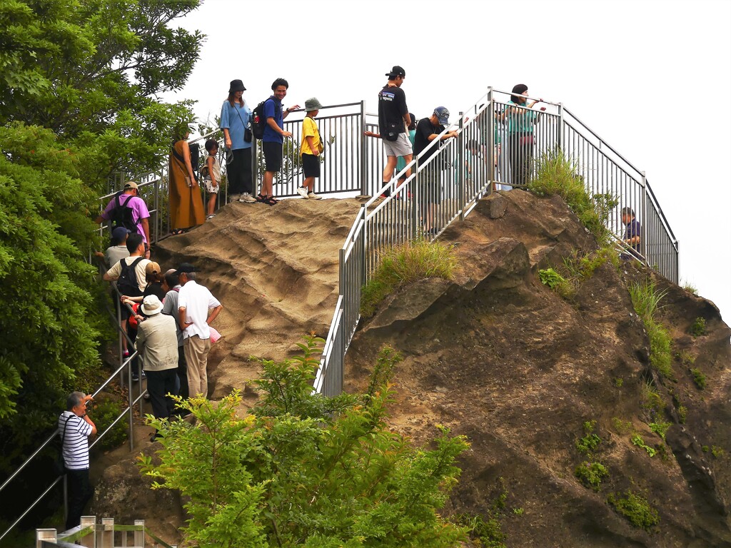 鋸山散策(7)　地獄のぞき　