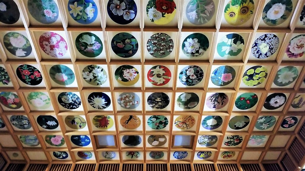 橘寺往生院の格天井