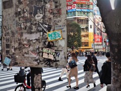 街角スケッチ／渋谷スクランブル交差点 (2)