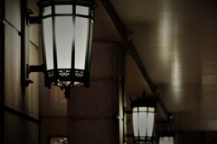 上野駅の灯火