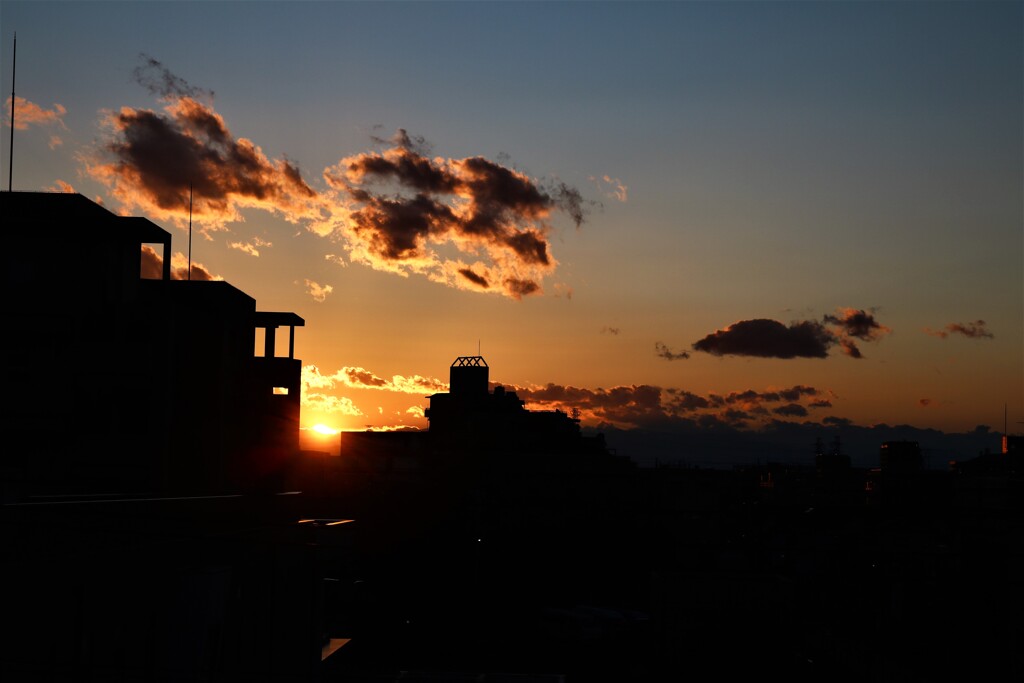 夕暮れ時は・・・・