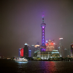 夜霧の上海
