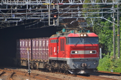 トンネル抜けて