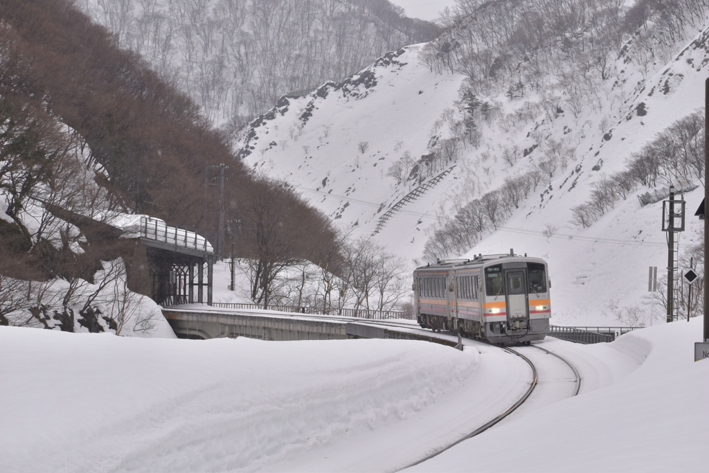 県境を抜けて