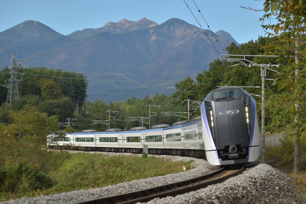 長坂カーブの秋