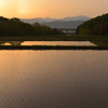 伊那谷の夜明け