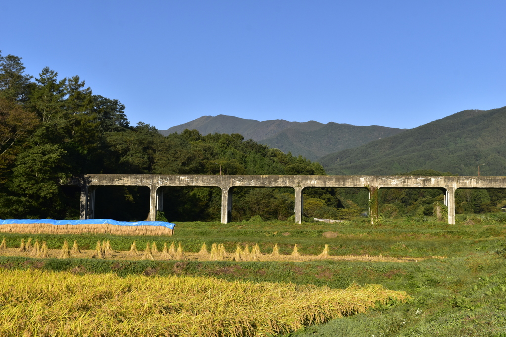 田園の元水路橋