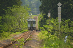 一番列車がやって来る！