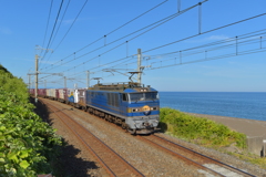 真夏の日本海を行く