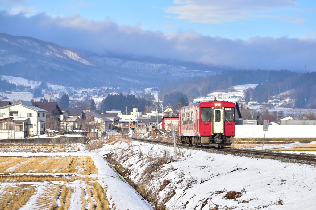 冬,飯山線