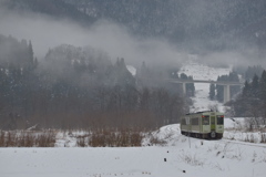 冬,飯山線