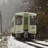 飯山線雪景色