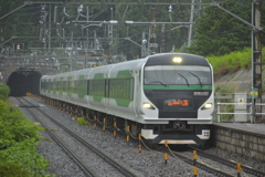 臨時特急の全力疾走