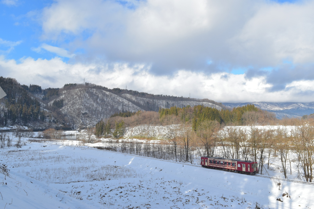 冬,飯山線