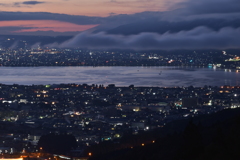 雲隠れ富士