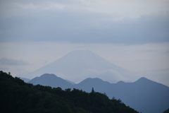 山間からの富士見