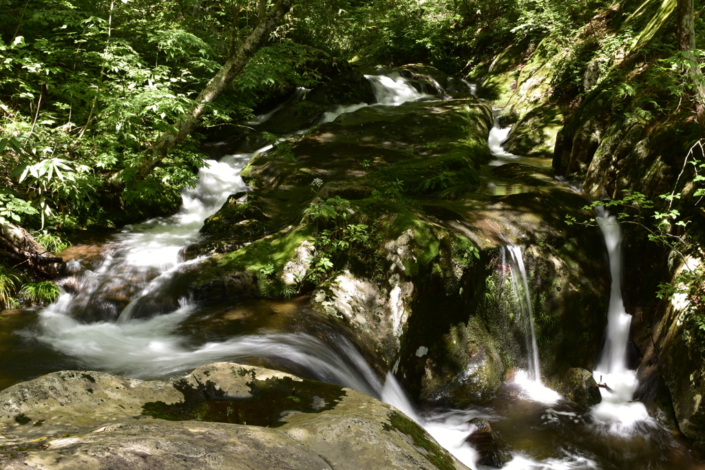 盌水滝(宇津江四十八滝)