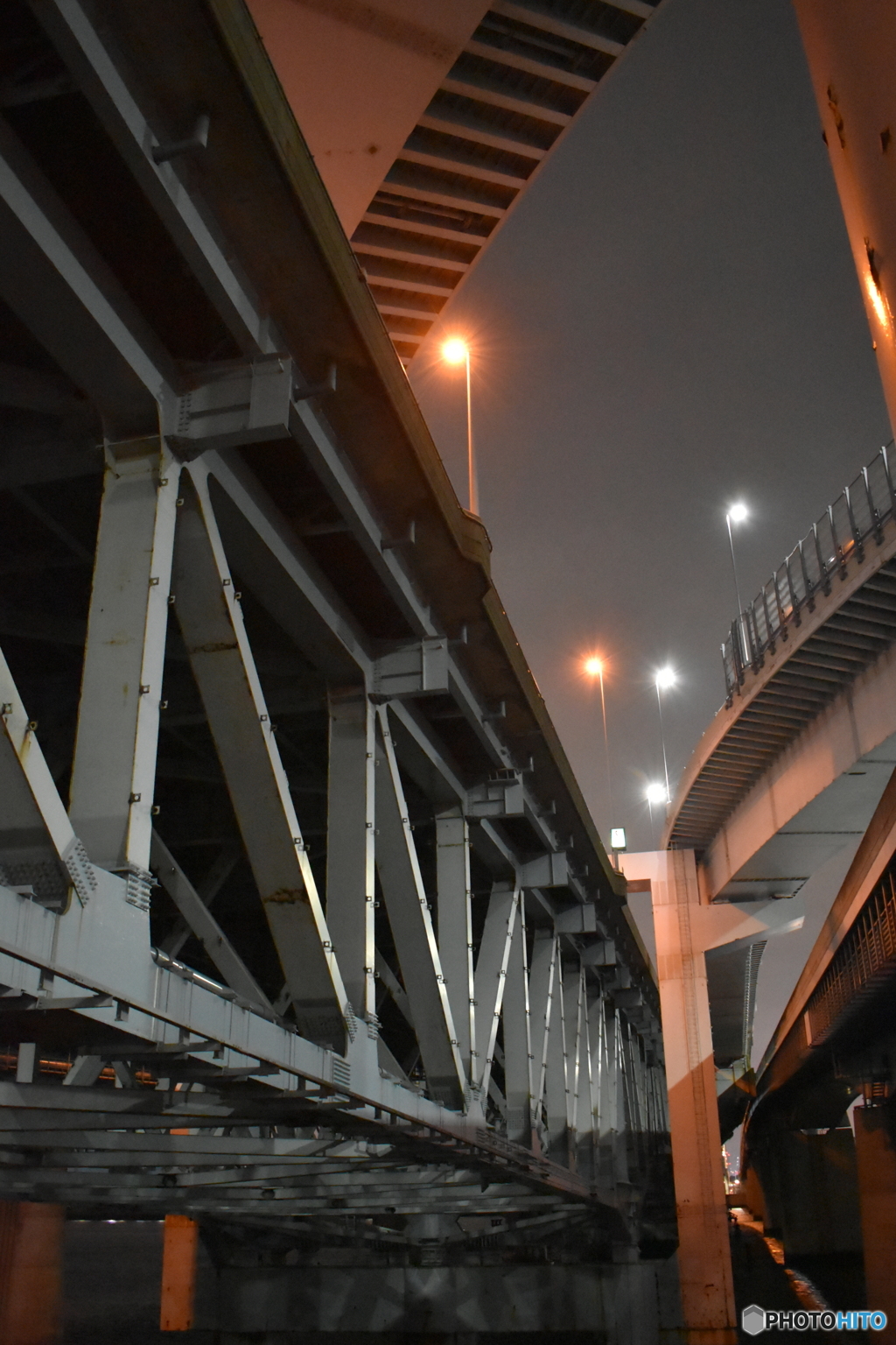 gray night