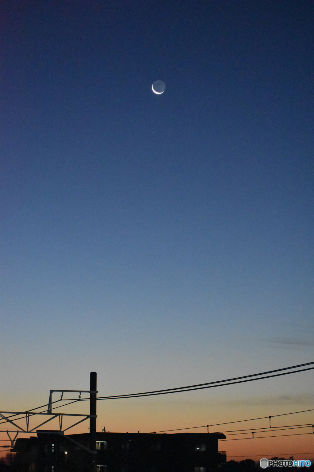 Morning moon