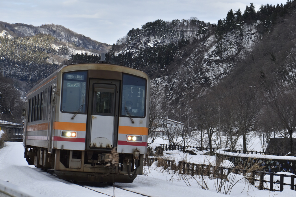 軽快に登坂