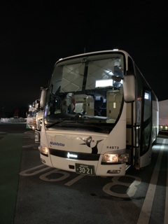 夜行バス旅
