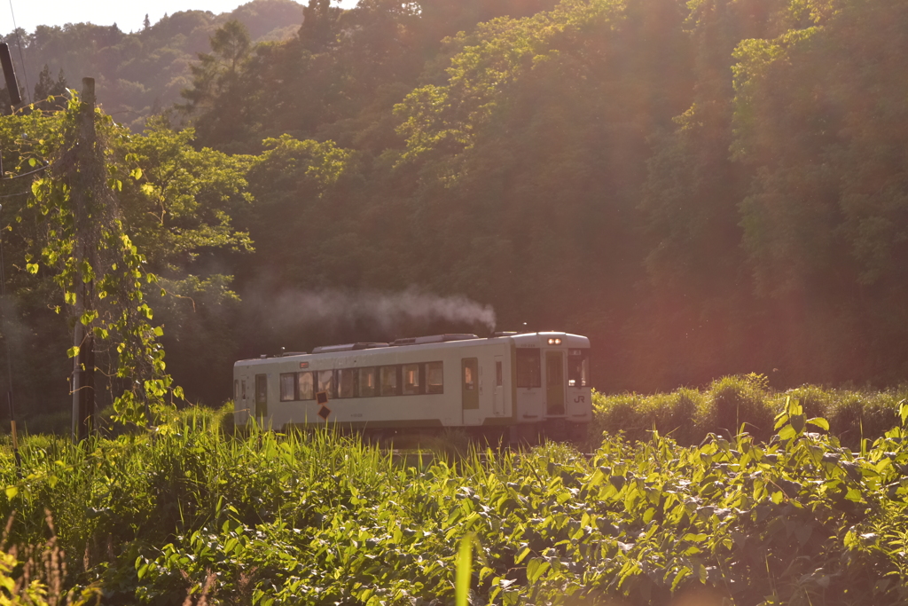 夕暮れの加速